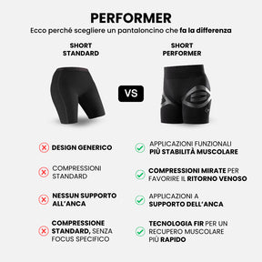 Shorts PERFORMER WOMAN