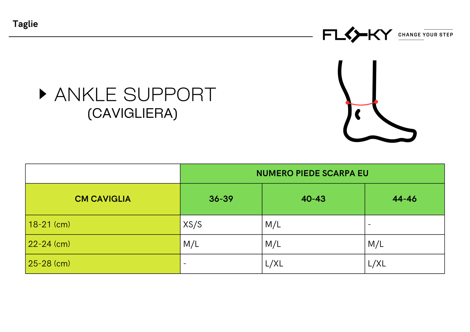 ANKLE Support Anklet